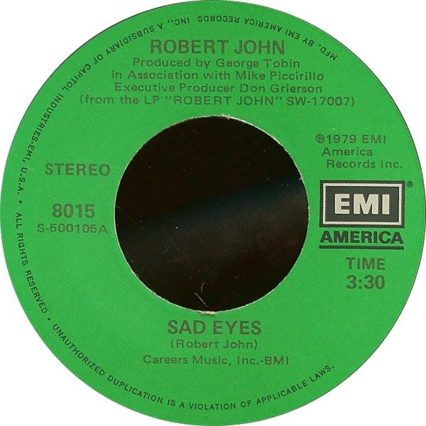 Robert John - Sad Eyes
