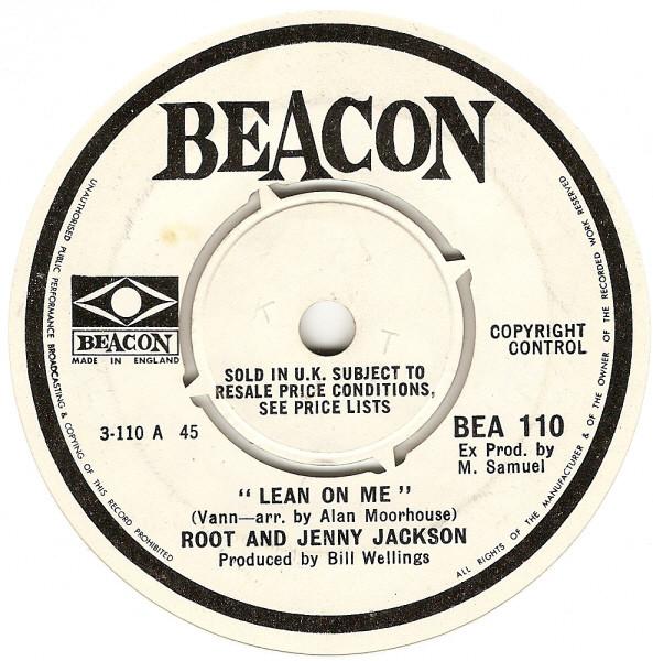 Root Jackson, Jenny Jackson (2) - Lean On Me