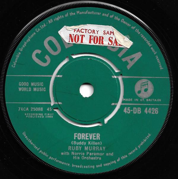 Ruby Murray, Norrie Paramor And His Orchestra - Forever