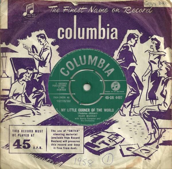 Ruby Murray, Norrie Paramor And His Orchestra - My Little Corner Of The World