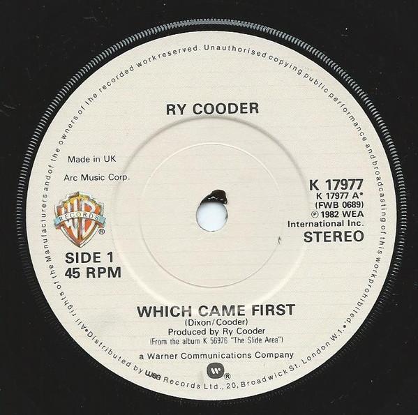 Ry Cooder - Which Came First