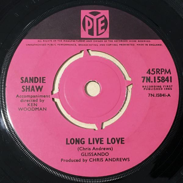 Sandie Shaw - Long Live Love