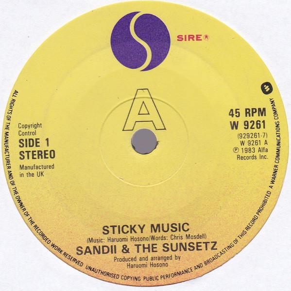 Sandii & The Sunsetz - Sticky Music