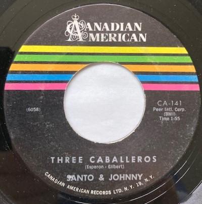 Santo & Johnny - Three Caballeros / Step Aside