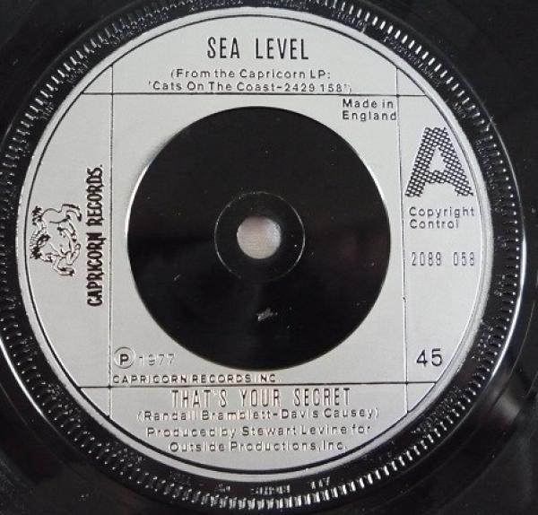 Sea Level - That's Your Secret