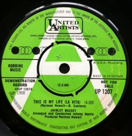 Shirley Bassey - This Is My Life (La Vita)