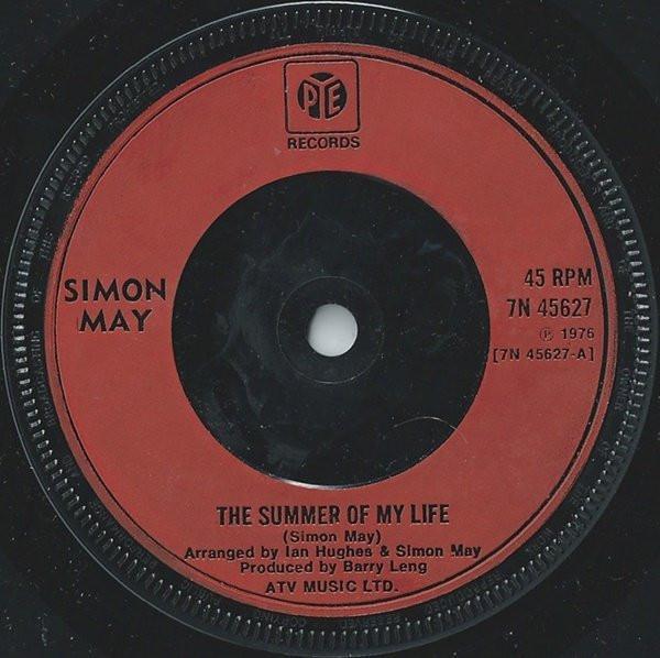 Simon May - The Summer Of My Life