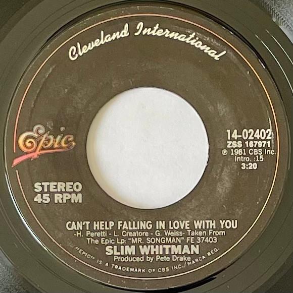 Slim Whitman - Can't Help Falling In Love With You