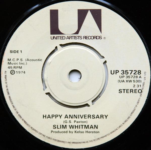 Slim Whitman - Happy Anniversary