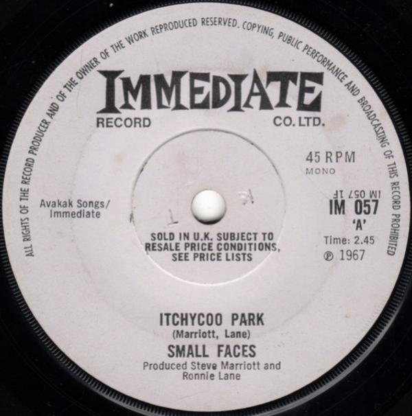 Small Faces - Itchycoo Park