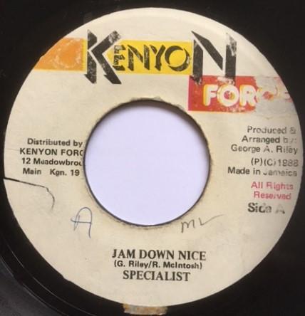 Specialist, Horse & Obeah - Jam Down Nice
