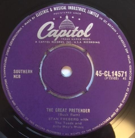 Stan Freberg, The Toads, Billy May's Music, June Foray - The Great Pretender / The Quest For Bridey Hammerschlaugen