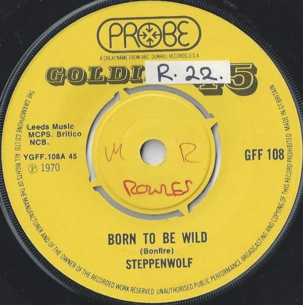 Steppenwolf - Born To Be Wild / Magic Carpet Ride