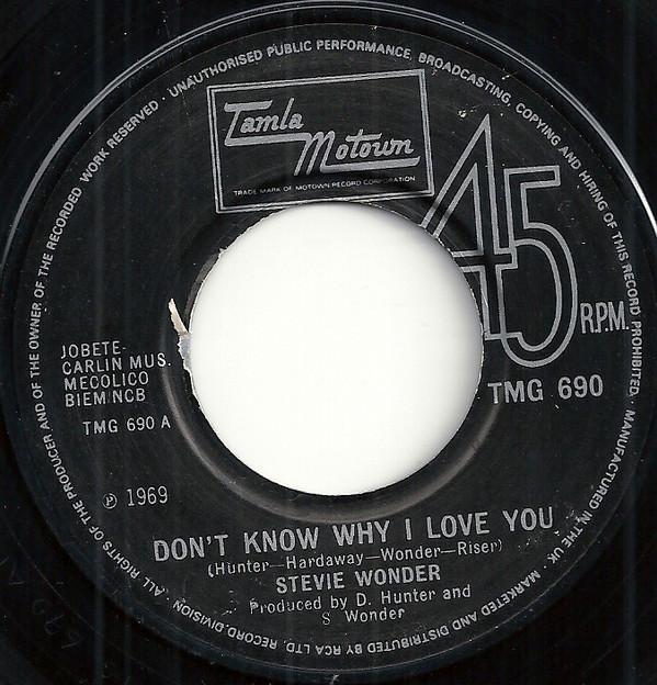Stevie Wonder - Don't Know Why I Love You