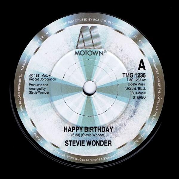 Stevie Wonder - Happy Birthday