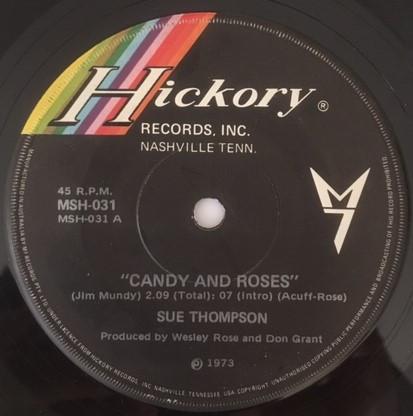 Sue Thompson - Candy Roses / A Full Time Job