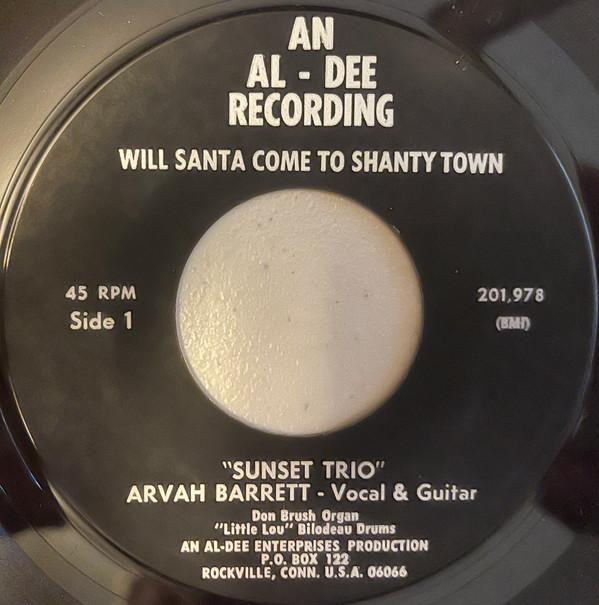 Sunset Trio (5) - Will Santa Come To Shanty Town / C-H-R-I-S-T-M-A-S Song