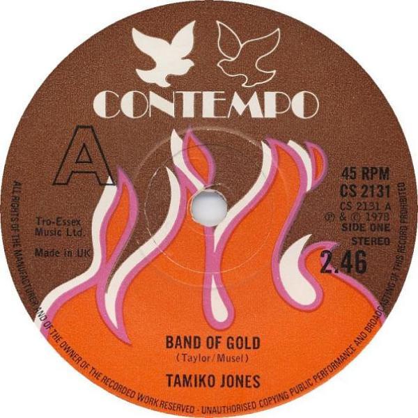 Tamiko Jones - Band Of Gold / Feel Like Makin' Love