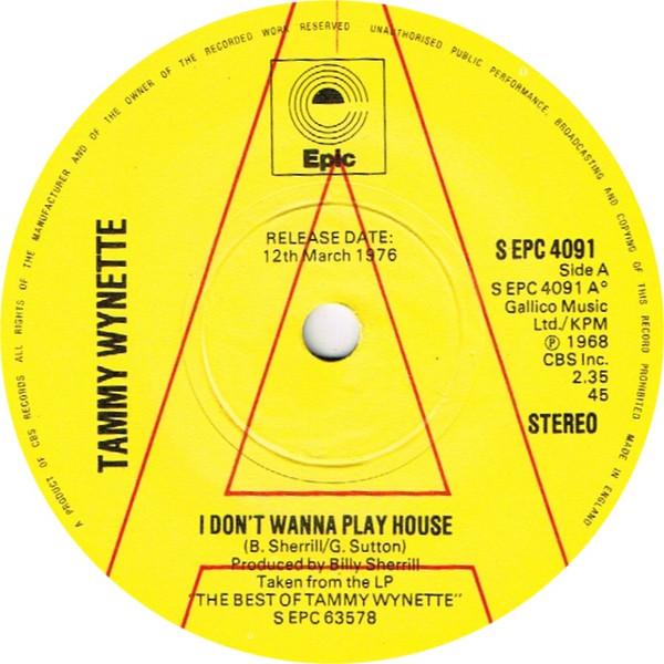 Tammy Wynette - I Don't Wanna Play House