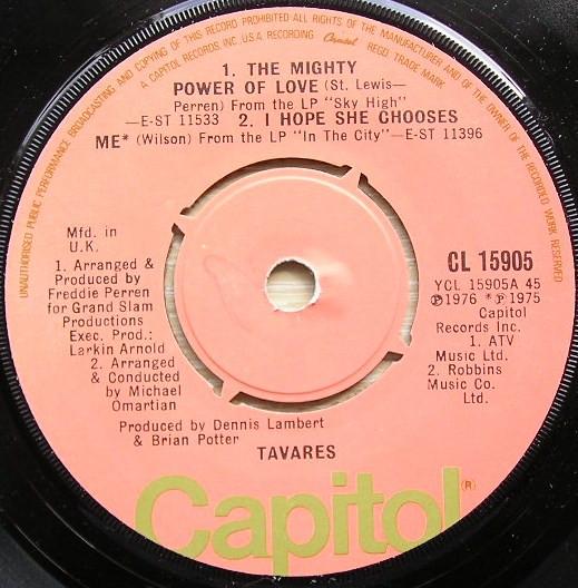 Tavares - The Mighty Power Of Love
