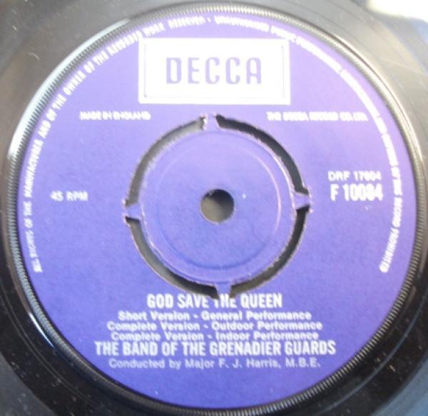 The Band Of The Grenadier Guards, F.J. Harris - God Save The Queen