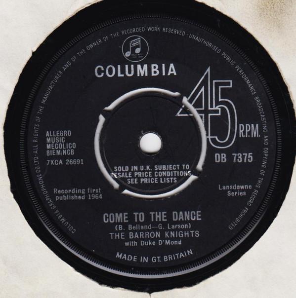 The Barron Knights, Duke D'Mond - Come To The Dance