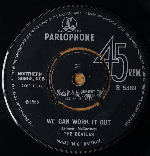 The Beatles - We Can Work It Out / Day Tripper