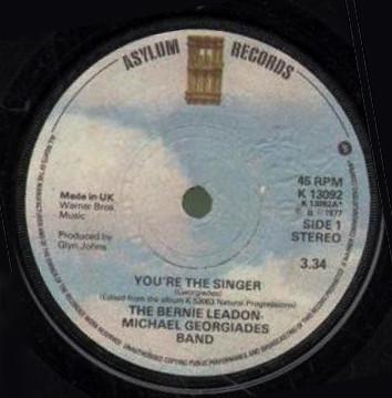 The Bernie Leadon-Michael Georgiades Band - You're The Singer