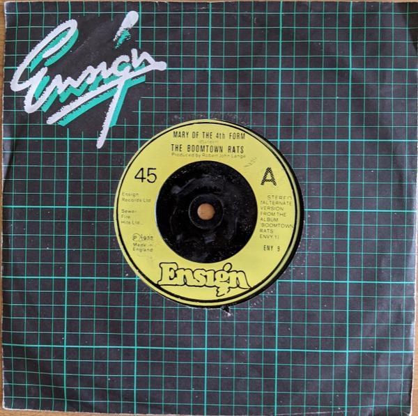 The Boomtown Rats - Mary Of The 4th Form (Alternate Version)