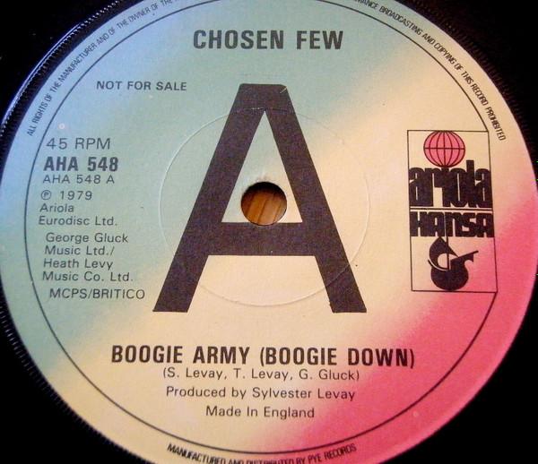 The Chosen Few - Boogie Army (Boogie Down) / Sweet Nothings