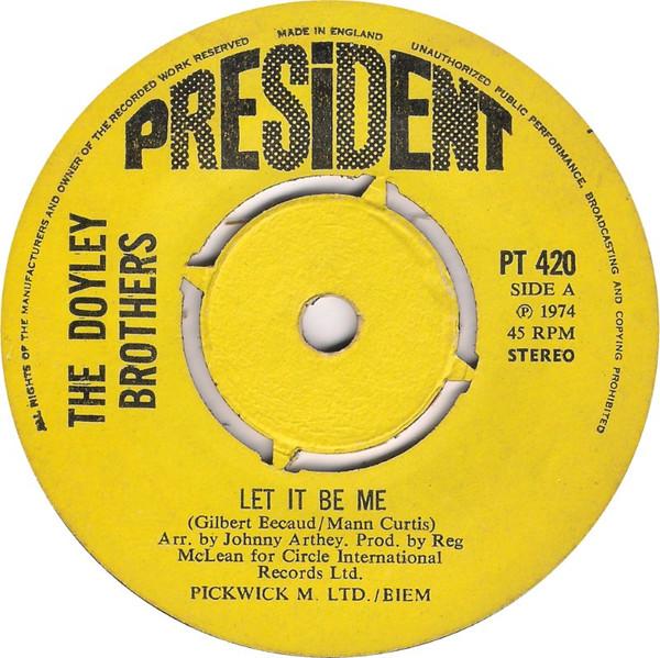 The Doyley Brothers - Let It Be Me