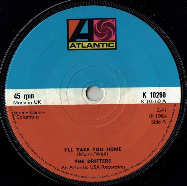 The Drifters - I'll Take You Home / I've Got Sand In My Shoes / He's Just A Playboy