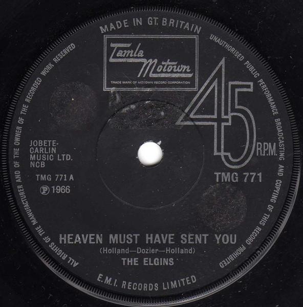 The Elgins - Heaven Must Have Sent You