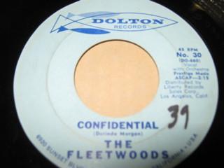 The Fleetwoods - Confidential