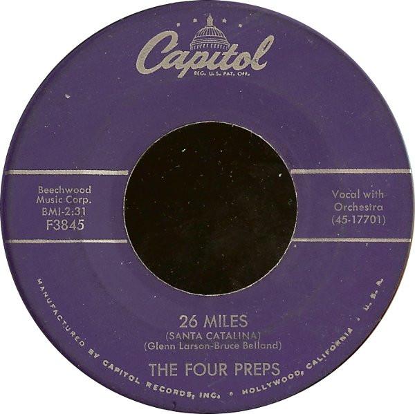 The Four Preps - 26 Miles (Santa Catalina) / It's You