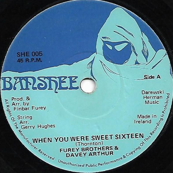 The Fureys & Davey Arthur - When You Were Sweet Sixteen