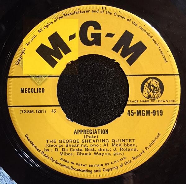 The George Shearing Quintet - Appreciation