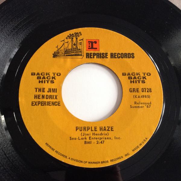 The Jimi Hendrix Experience - Purple Haze / Foxey Lady