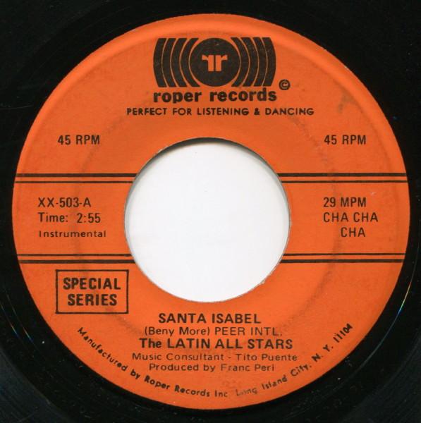 The Latin All Stars - Santa Isabel / Mi China