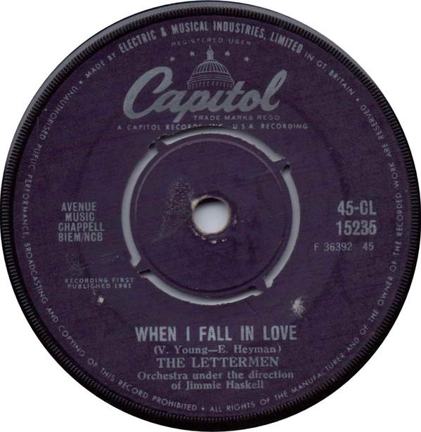 The Lettermen - When I Fall In Love / Smile