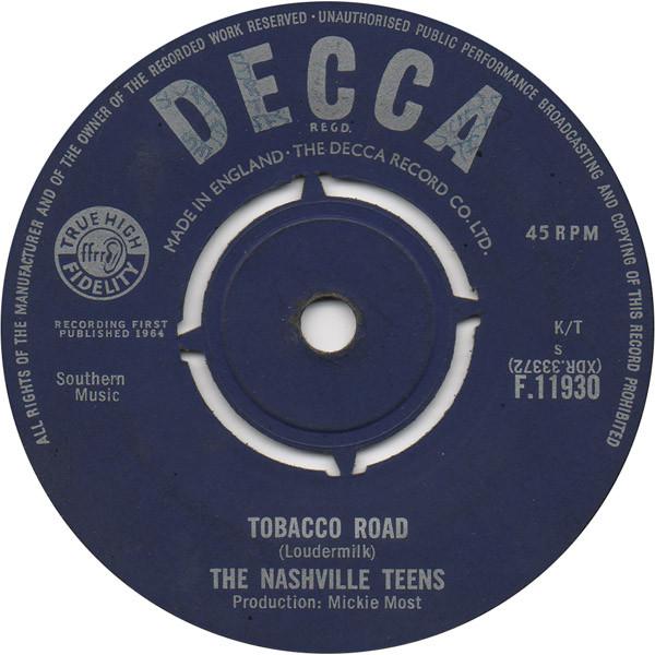 The Nashville Teens - Tobacco Road