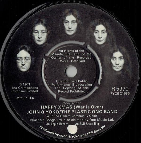 The Plastic Ono Band, John Lennon & Yoko Ono - Happy Xmas (War Is Over)