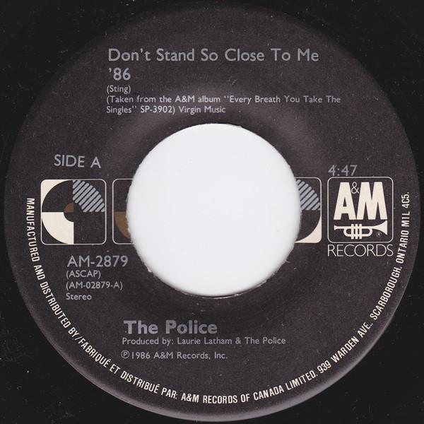The Police - Don't Stand So Close To Me '86