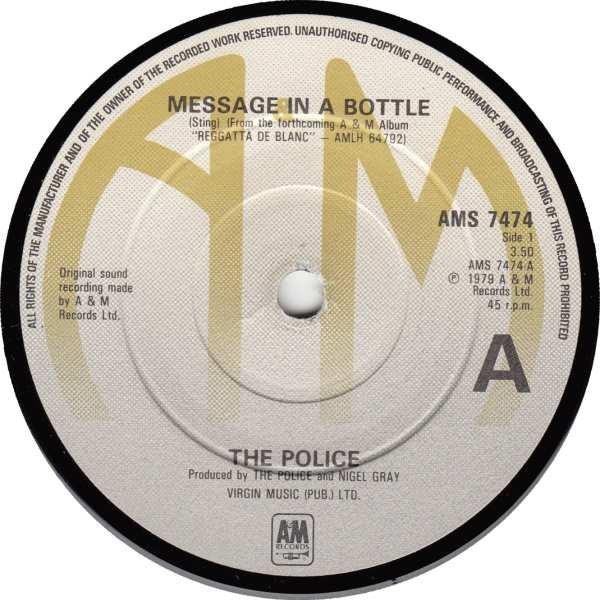 The Police - Message In A Bottle