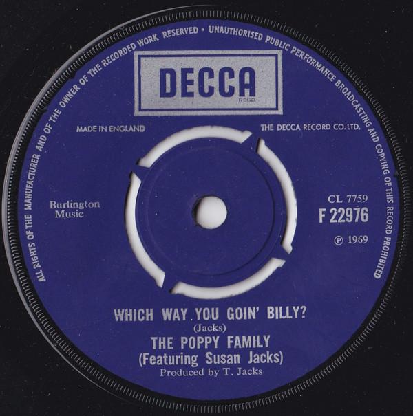 The Poppy Family - Which Way You Goin' Billy?