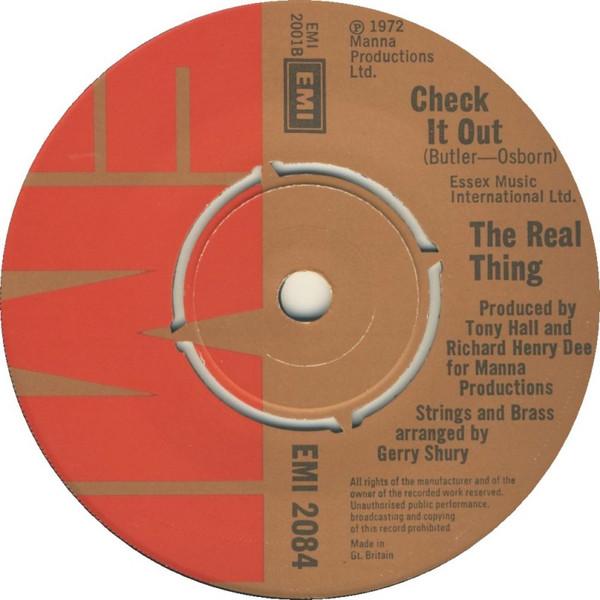 The Real Thing - Check It Out