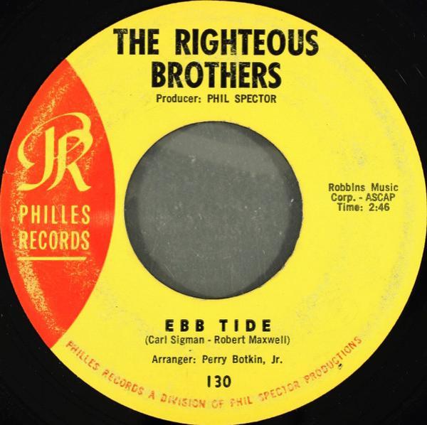 The Righteous Brothers - Ebb Tide / (I Love You) For Sentimental Reasons