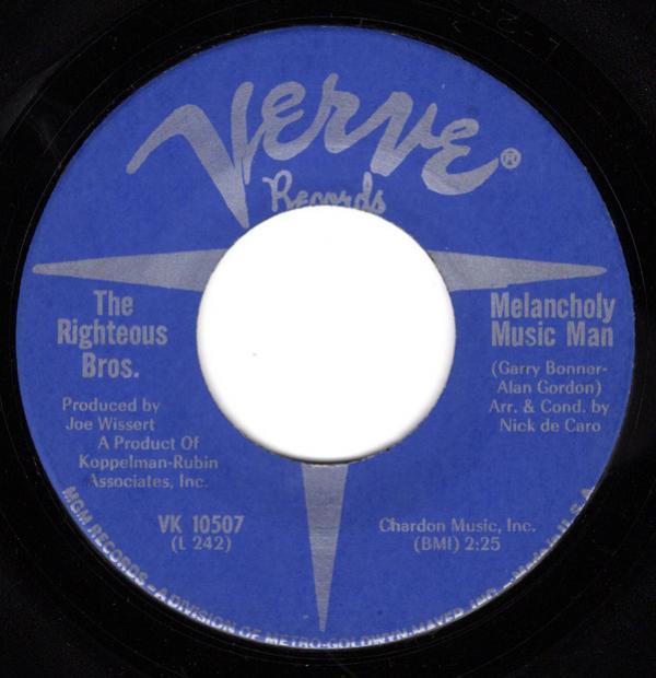 The Righteous Brothers - Melancholy Music Man