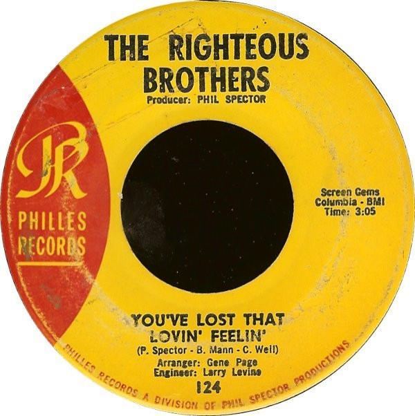 The Righteous Brothers - You've Lost That Lovin' Feelin'