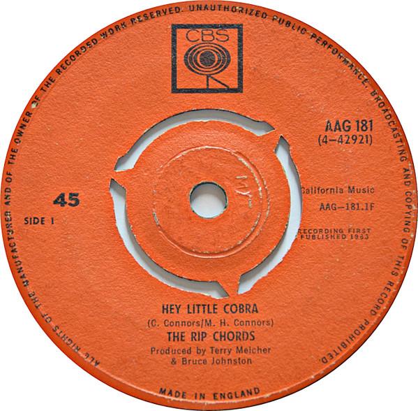 The Rip Chords - Hey Little Cobra / The Queen